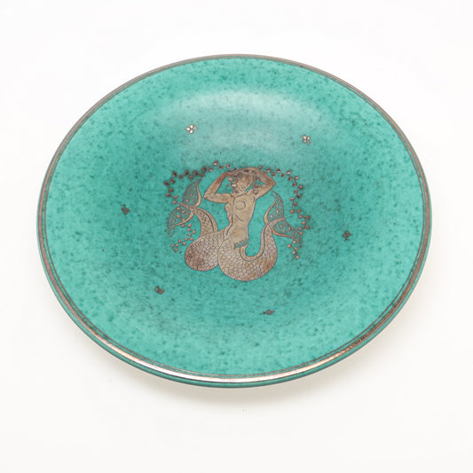 Wilhelm Kage Dish 1035 I 'Argenta' for Gustavsberg Sweden 1940s Marked