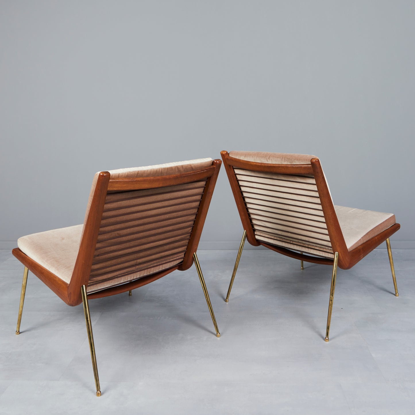 PETER HVIDT & ORLA MOLGAARD armchair 'Boomerang' France & Son 1950 Denmark