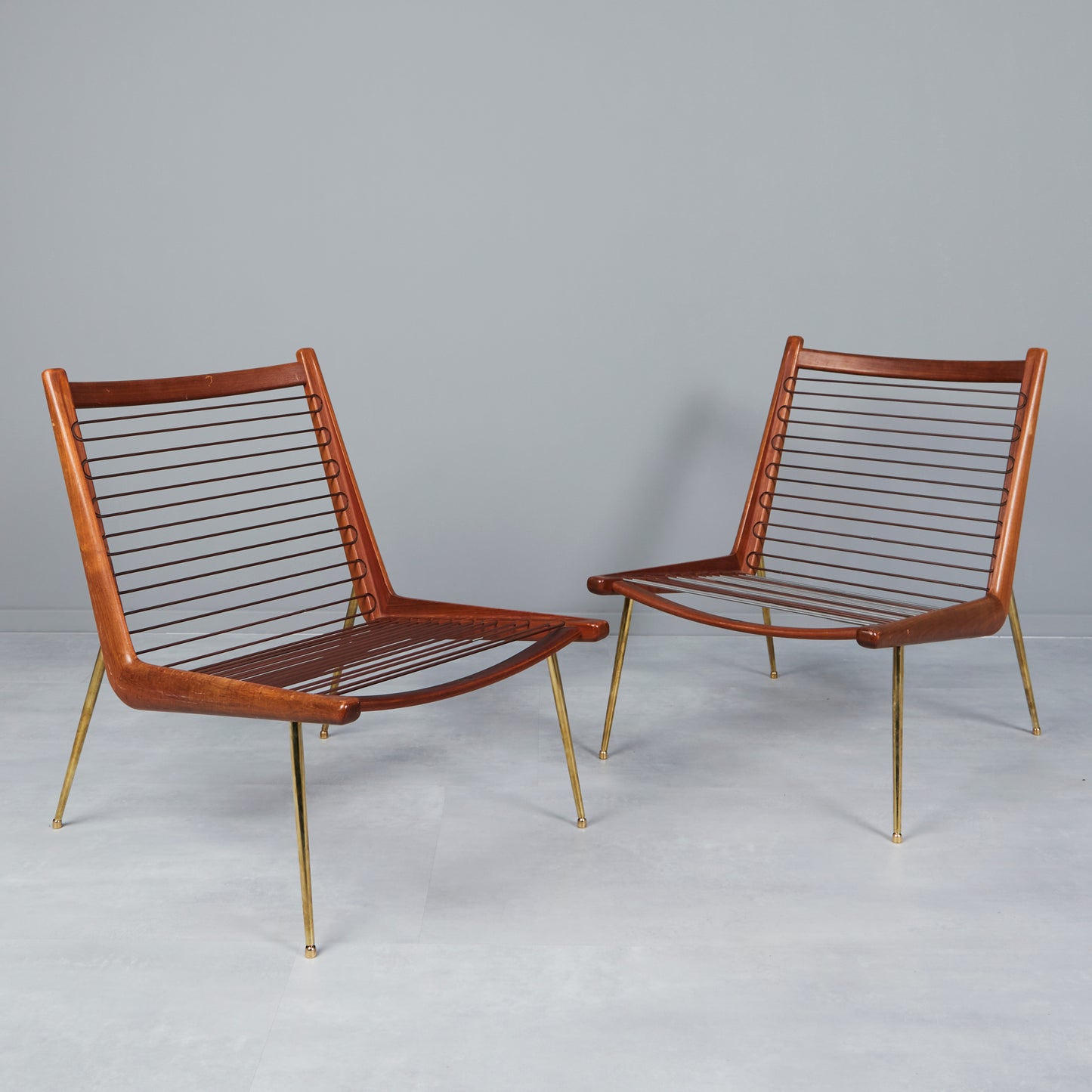 PETER HVIDT & ORLA MOLGAARD armchair 'Boomerang' France & Son 1950 Denmark