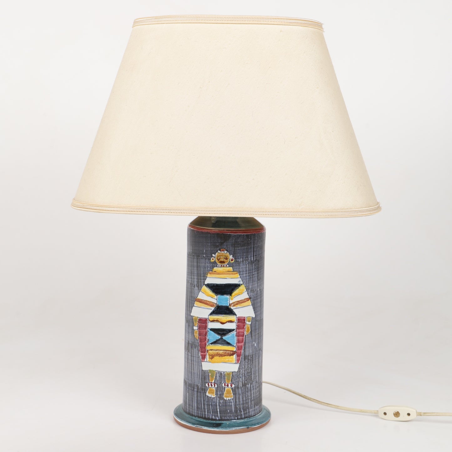 Table Lamps, unique model by M Zawadski at Tilgmans Sweden 1965 Signed