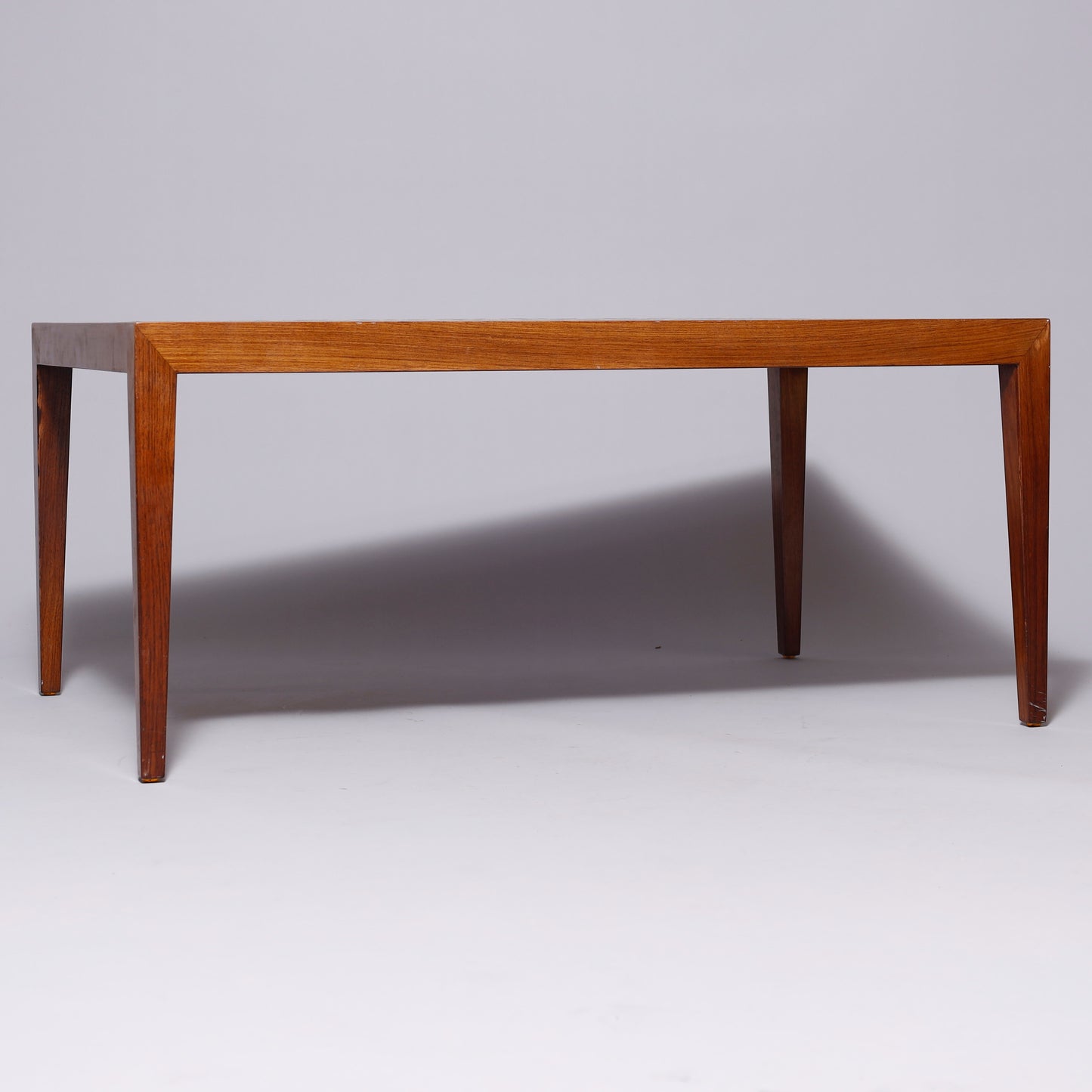 SEVERIN HANSEN low table by Haslev Mobelfabrik and Royal Copenhagen Denmark 1960