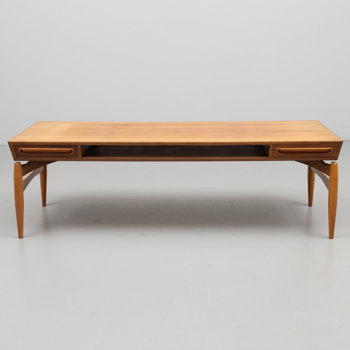 Johannes Andersen teak coffee table, for AB Trensums Sweden 1960