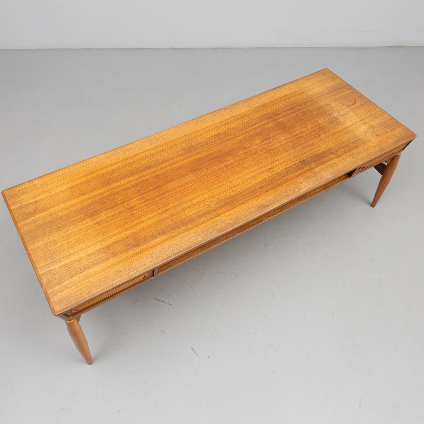 Johannes Andersen teak coffee table, for AB Trensums Sweden 1960