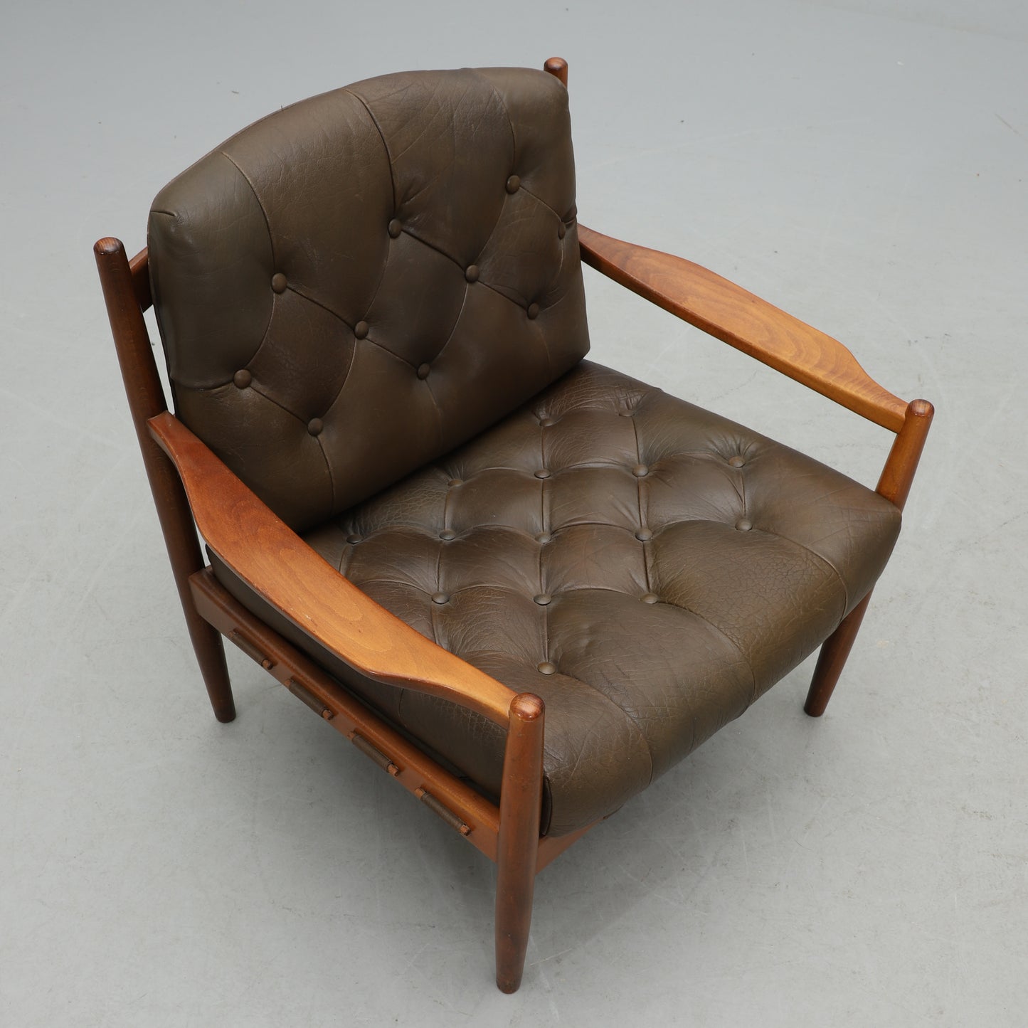 Ingemar Thillmark Lackö Armchair for OPE Mobler, Sweden, 1960