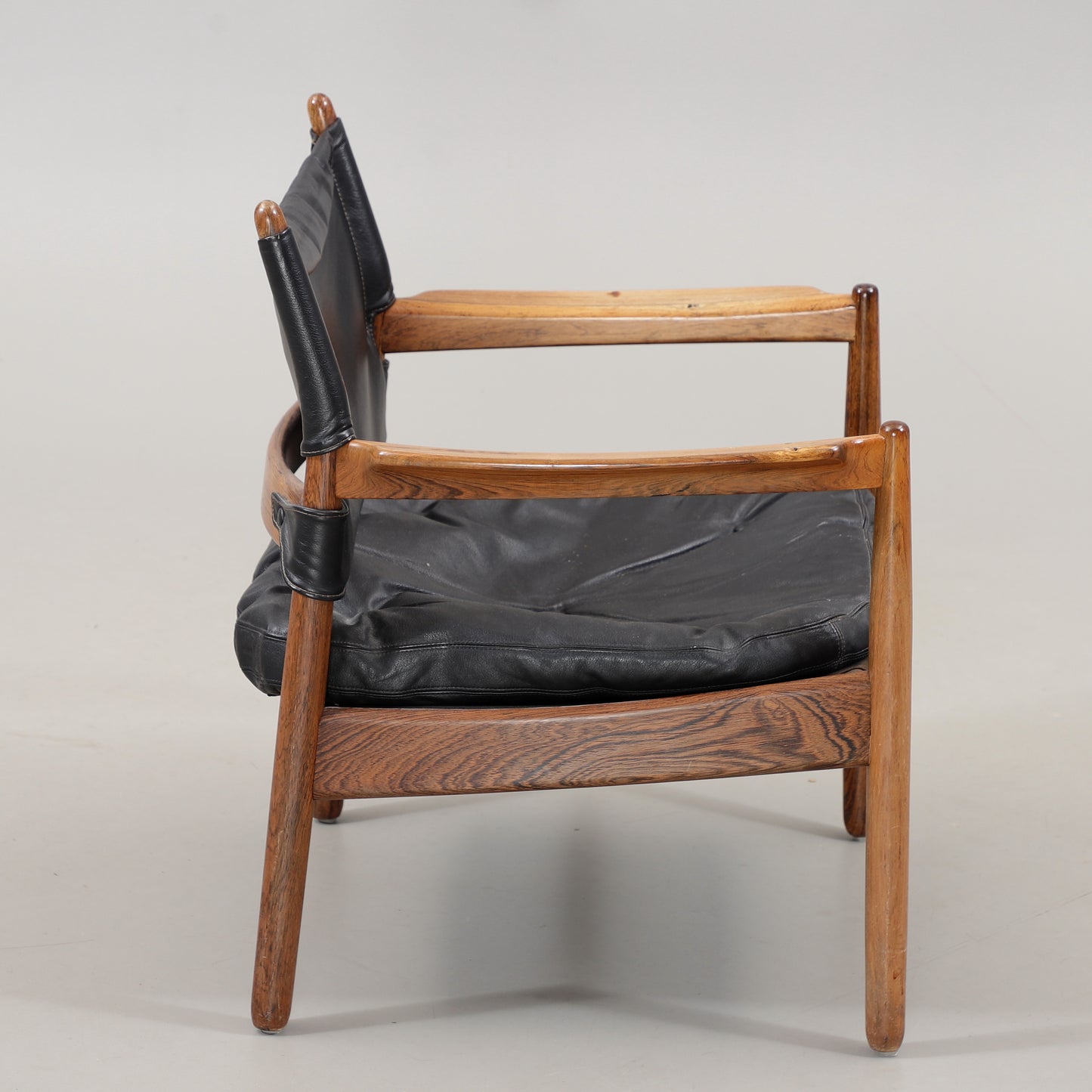 Gunnar Myrstrand rosewood armchair made by Källemo, Sweden 1960s.