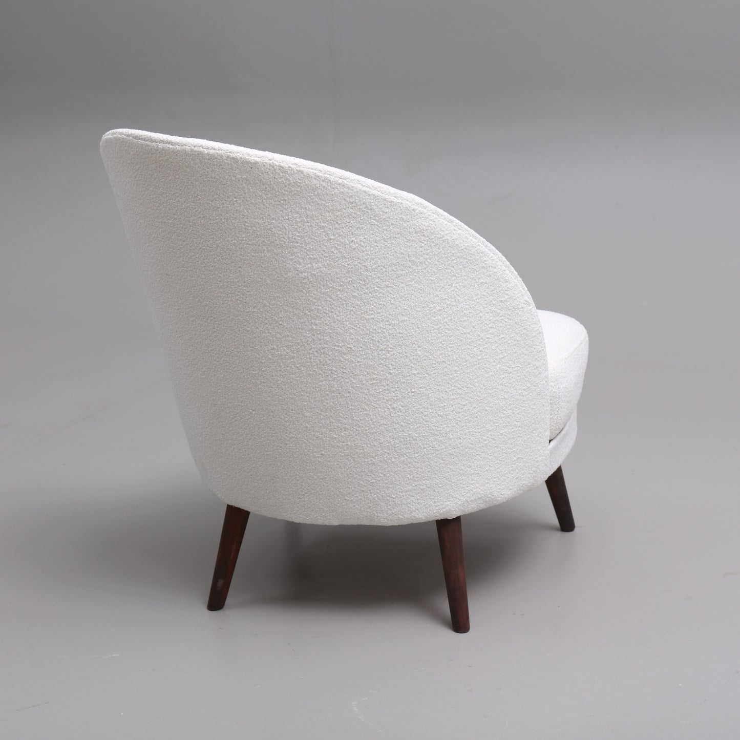 ARNE NORELL Asymmetric armchair model made in Sweden around 1960