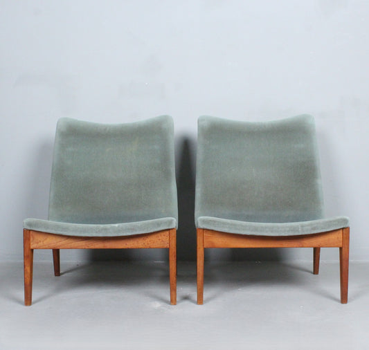 Finn Juhl Teak armchair model FD 112 for  France & Søn Sweden 1960 Marked