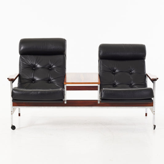 ERIC MERTHEN Sofa “Kronfotöljen” AB Dahléns Armchair Industry Denmark 1960