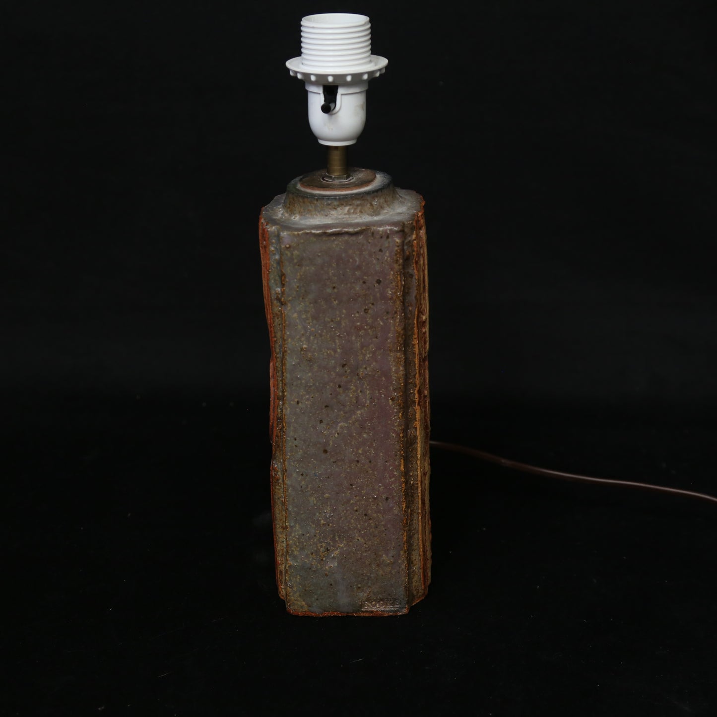 Bernard Rooke ceramic table Lamps a pair Signed Rooke England 1960