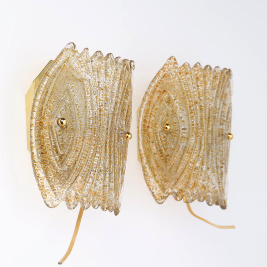 Wall Sconces a pair “6044” by REIJMYRE Armaturfabrik RAF Sweden 1960 Labelled
