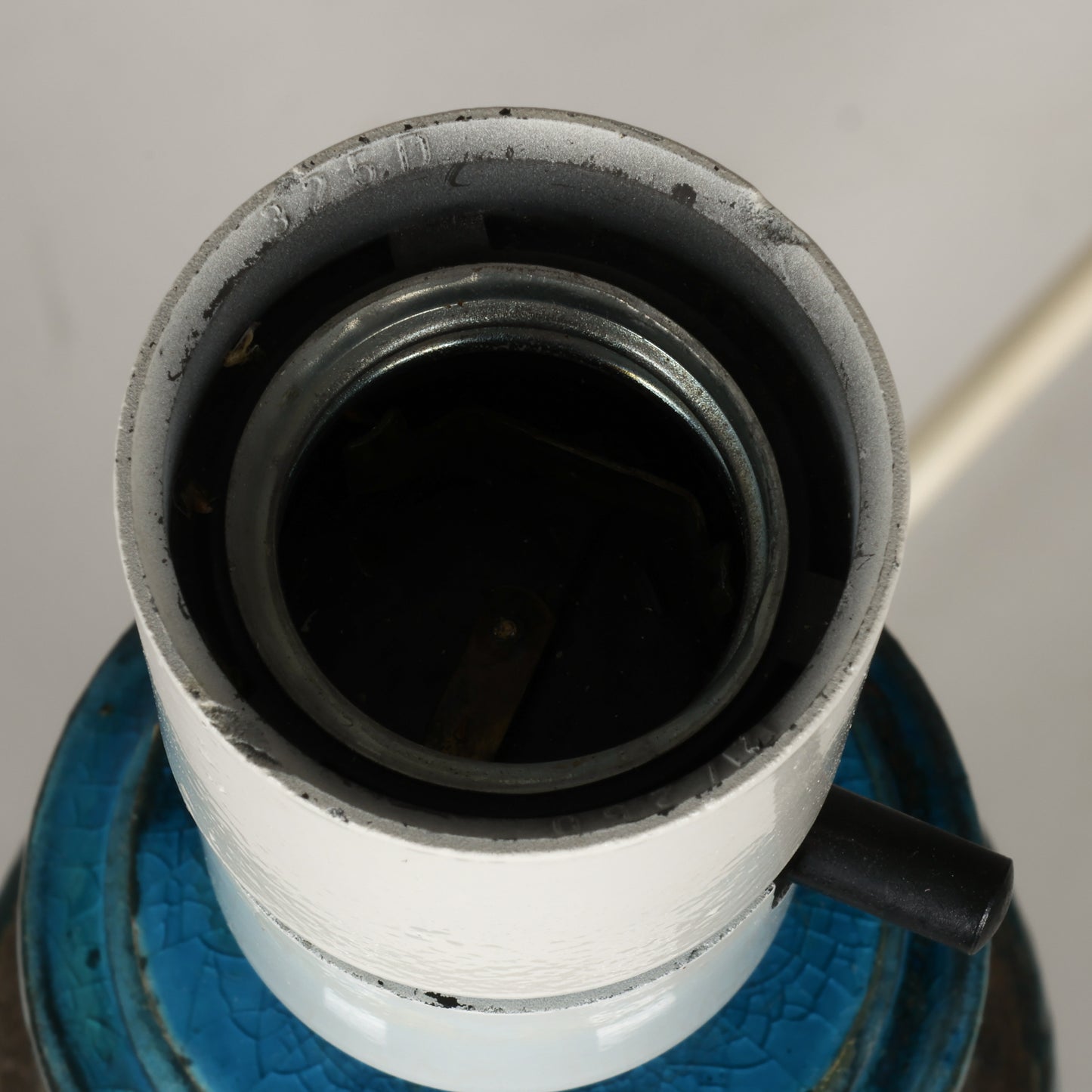 Nils Kahler table lamp ceramic Herman A. Kähler, Denmark, 1960 signed