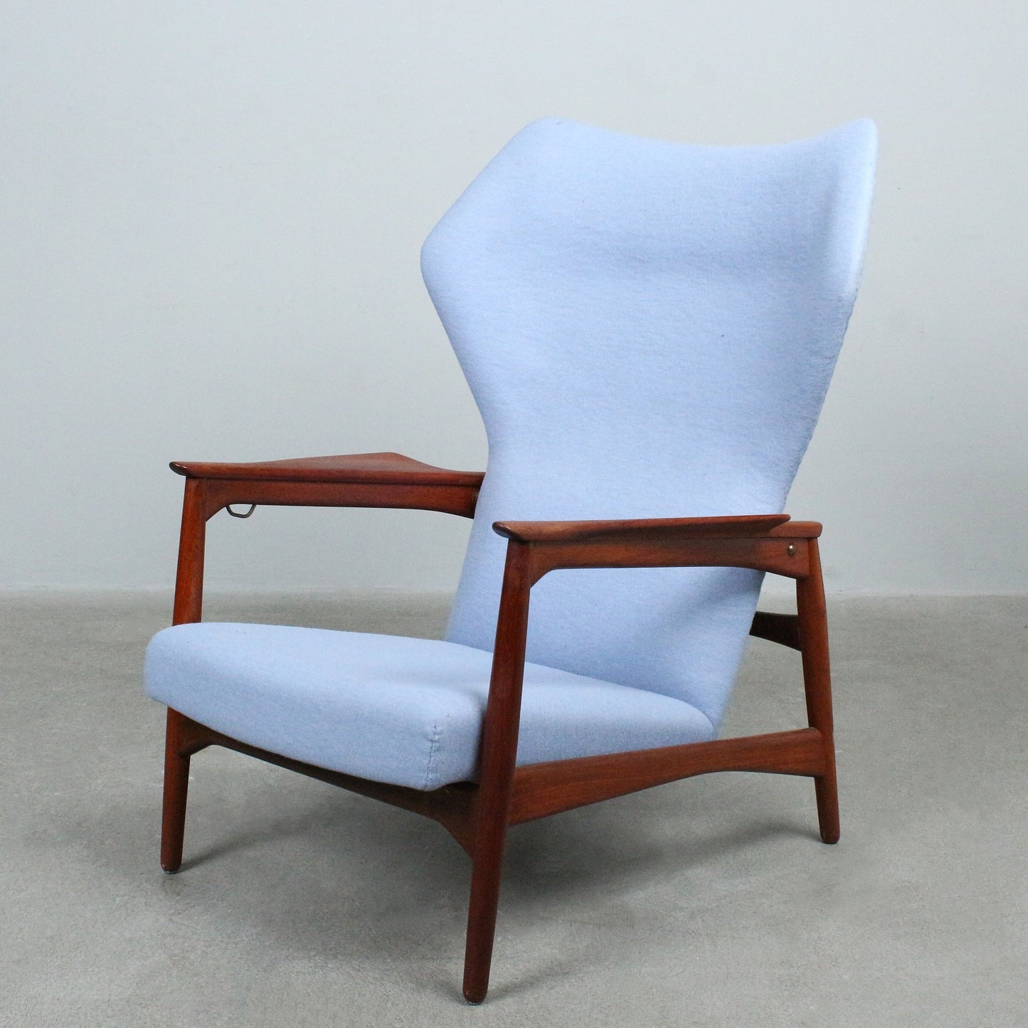 Ib Kofod Larsen armchair "Carlo" Wingback by Carlo Garn Denmark 1960