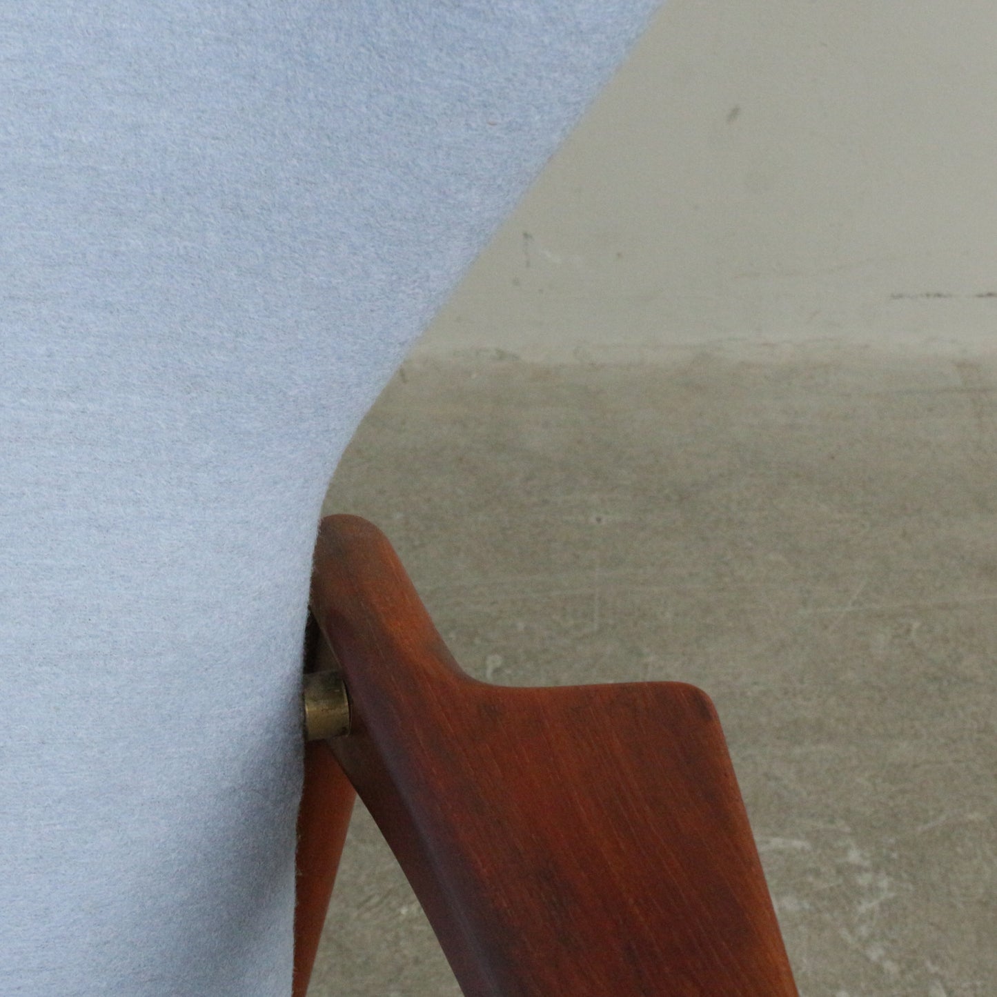 Ib Kofod Larsen armchair "Carlo" Wingback by Carlo Garn Denmark 1960