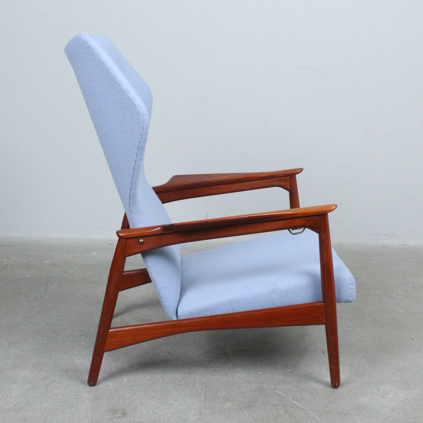 Ib Kofod Larsen armchair "Carlo" Wingback by Carlo Garn Denmark 1960