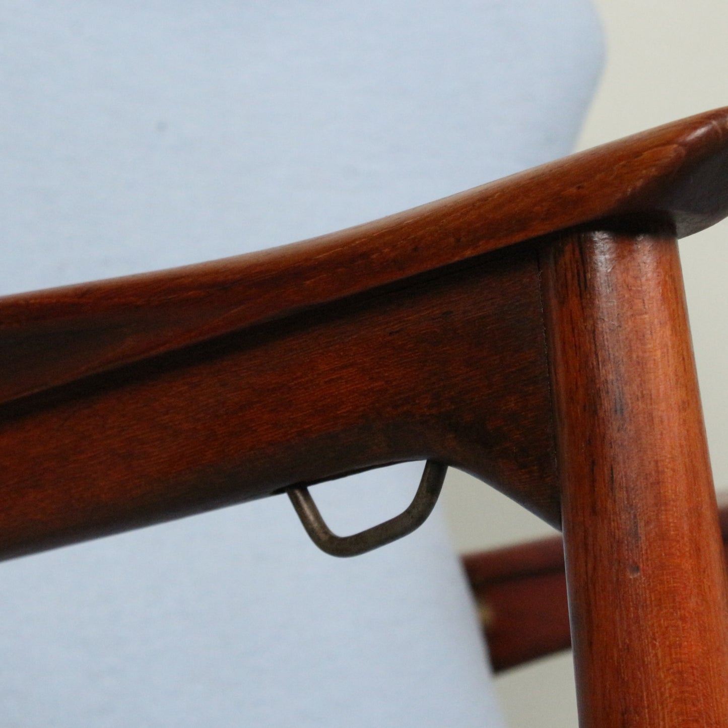 Ib Kofod Larsen armchair "Carlo" Wingback by Carlo Garn Denmark 1960