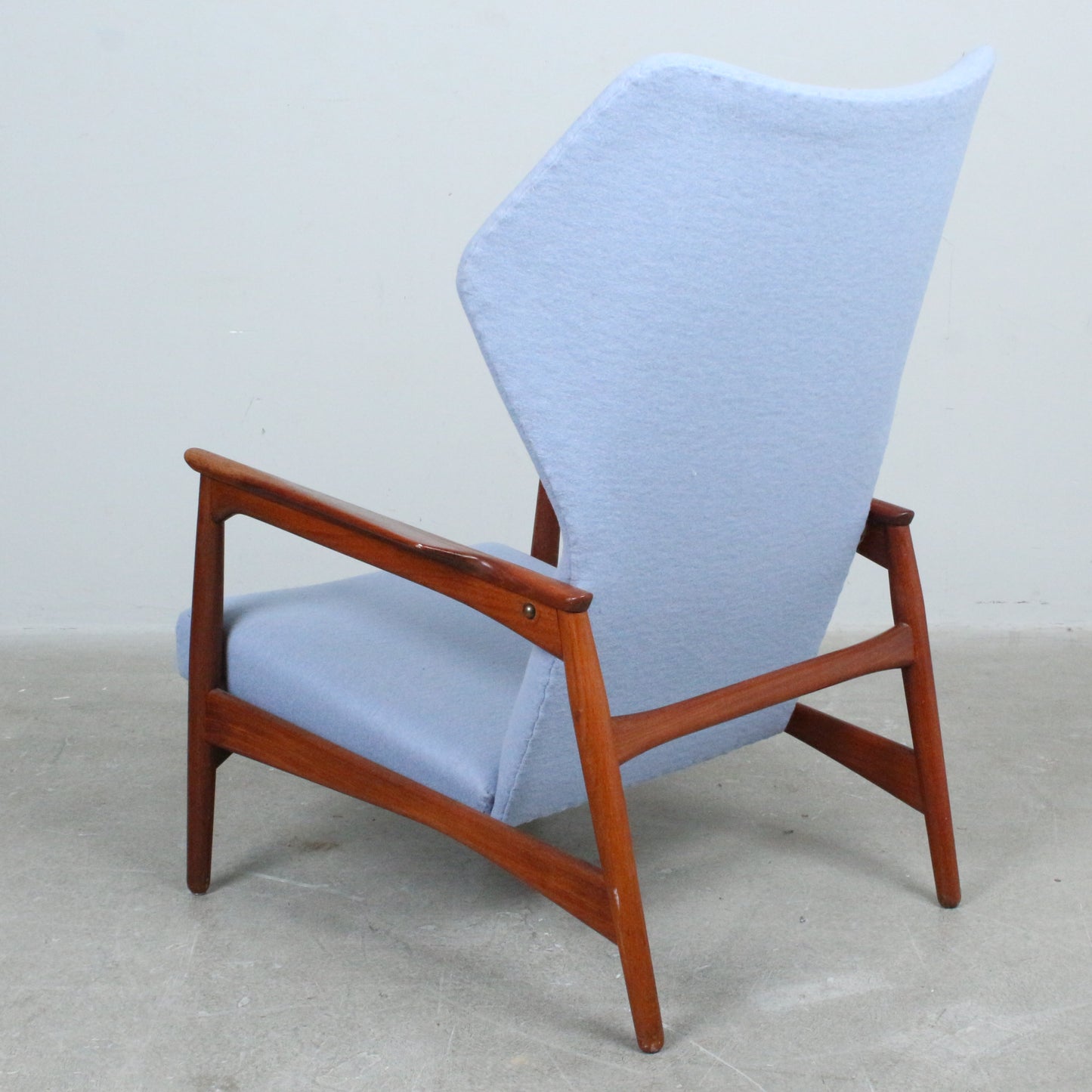 Ib Kofod Larsen armchair "Carlo" Wingback by Carlo Garn Denmark 1960
