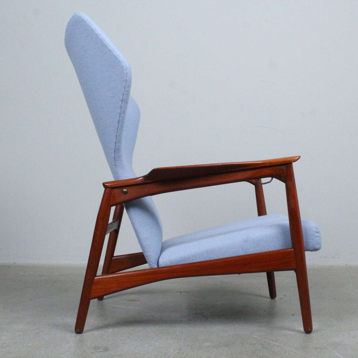 Ib Kofod Larsen armchair "Carlo" Wingback by Carlo Garn Denmark 1960