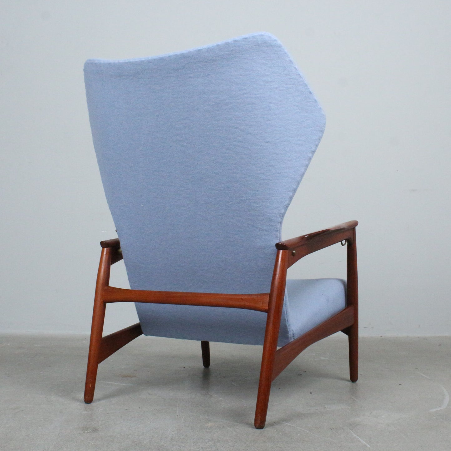 Ib Kofod Larsen armchair "Carlo" Wingback by Carlo Garn Denmark 1960