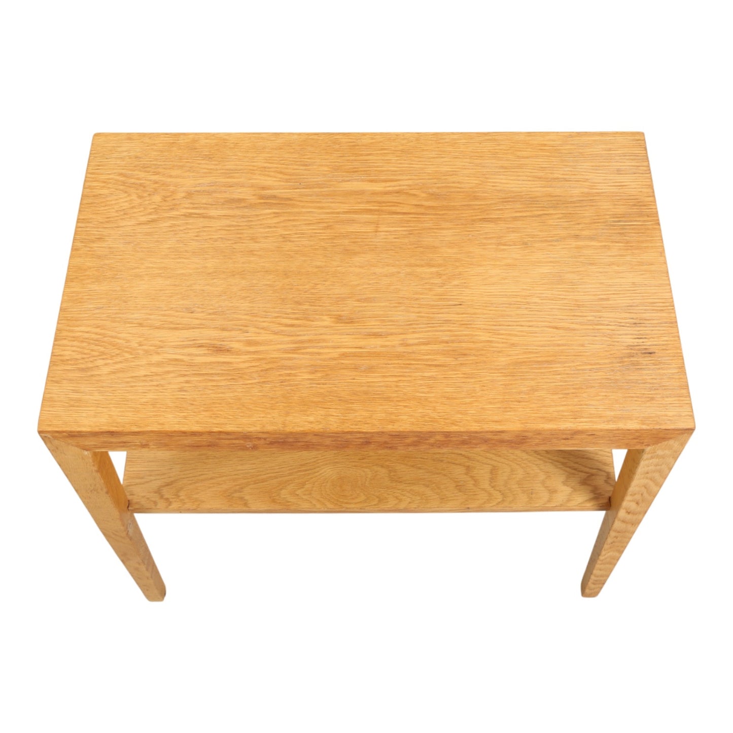 Severin Hansen Oak side Table by Haslev Møbelsnedkeri Denmark 1960