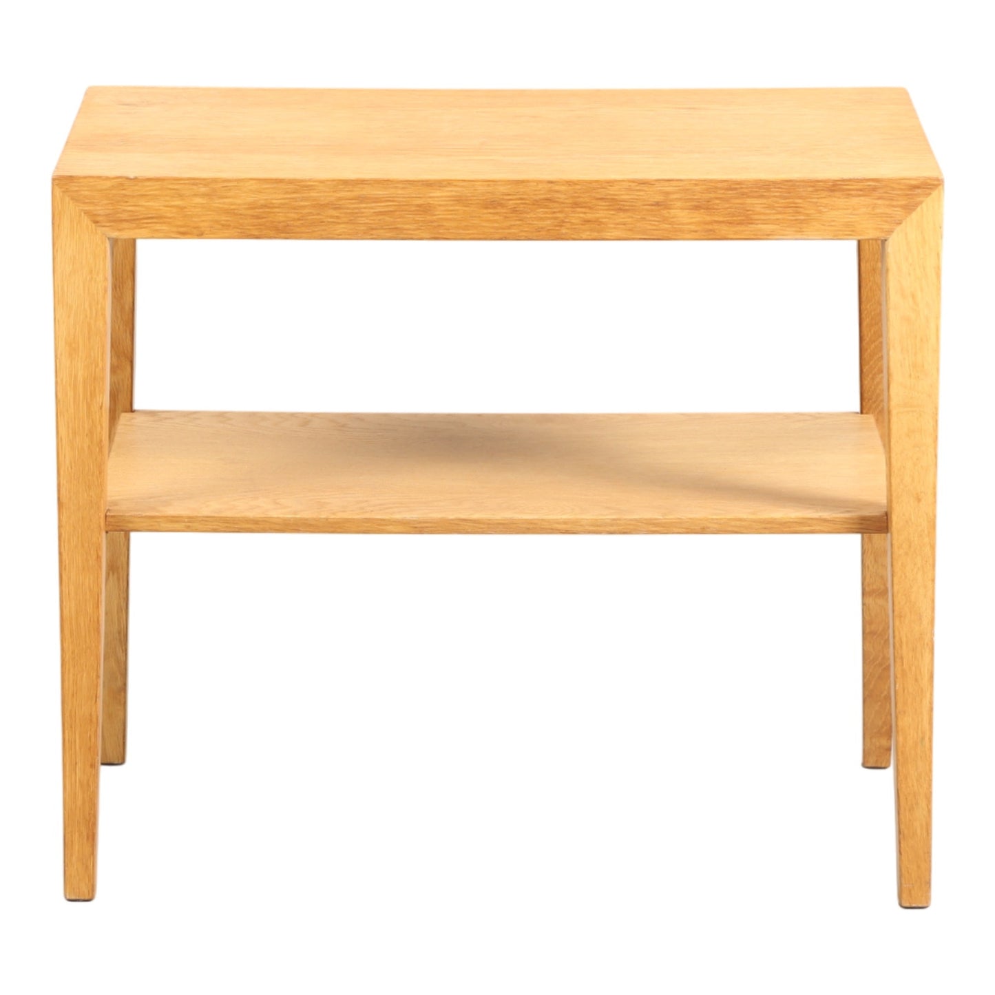 Severin Hansen Oak side Table by Haslev Møbelsnedkeri Denmark 1960