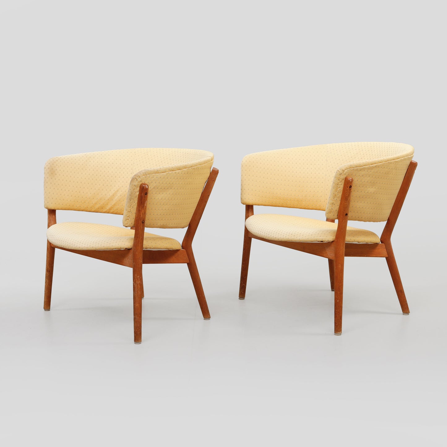 Nanna Ditzel Armchair Model 83 by Mobelfabric Soren Willadsen Denmark 1960s