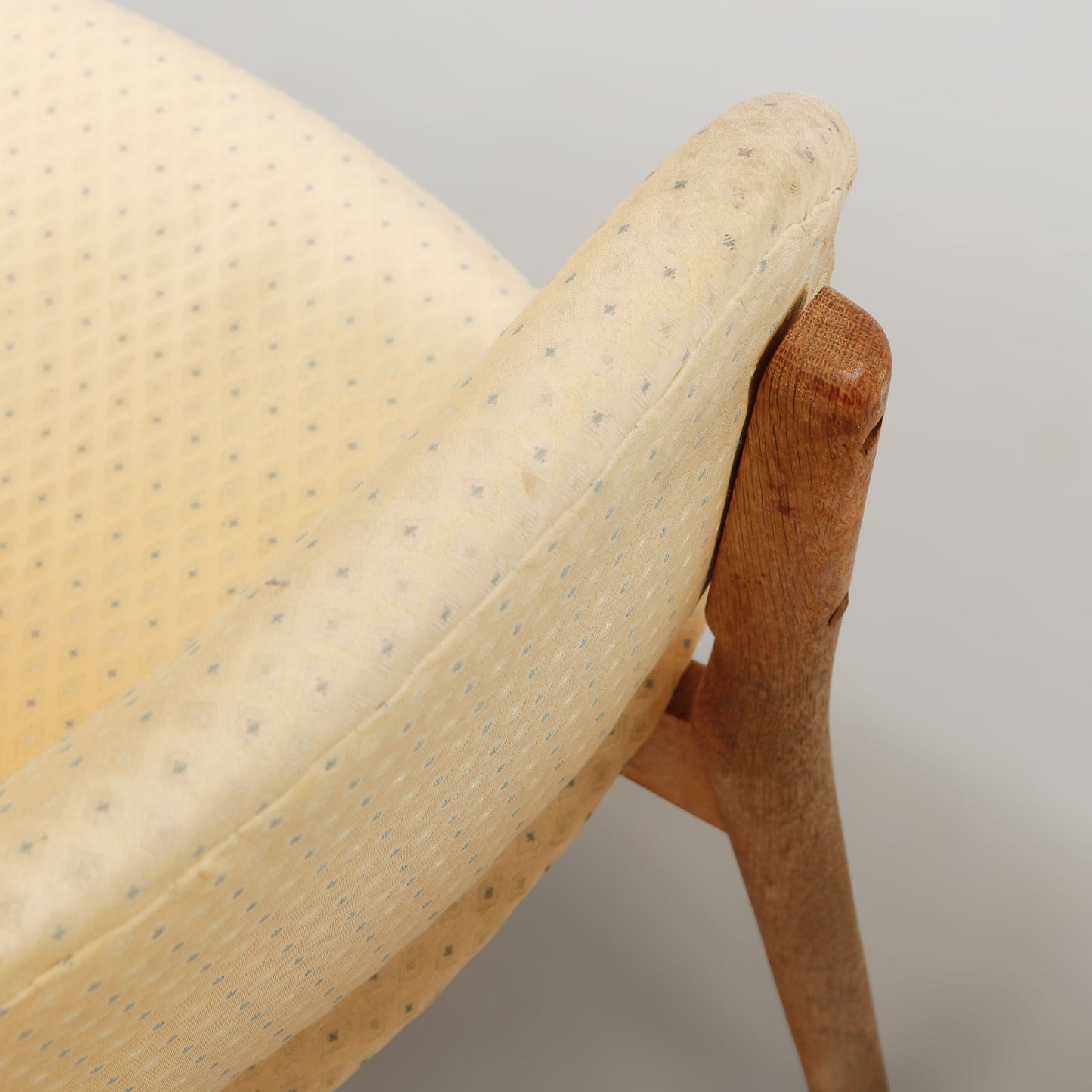 Nanna Ditzel Armchair Model 83 by Mobelfabric Soren Willadsen Denmark 1960s