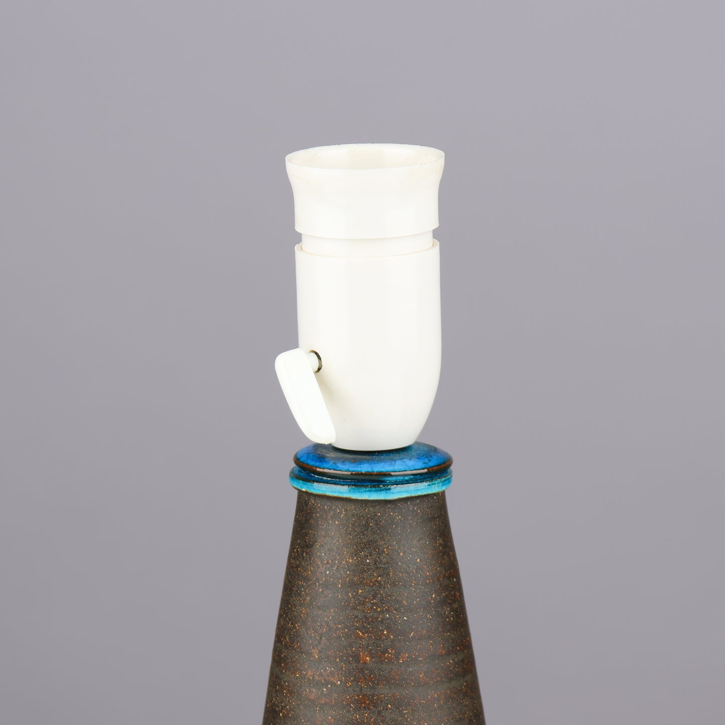 Nils Kahler table lamp ceramic Herman A. Kähler, Denmark, 1960 signed